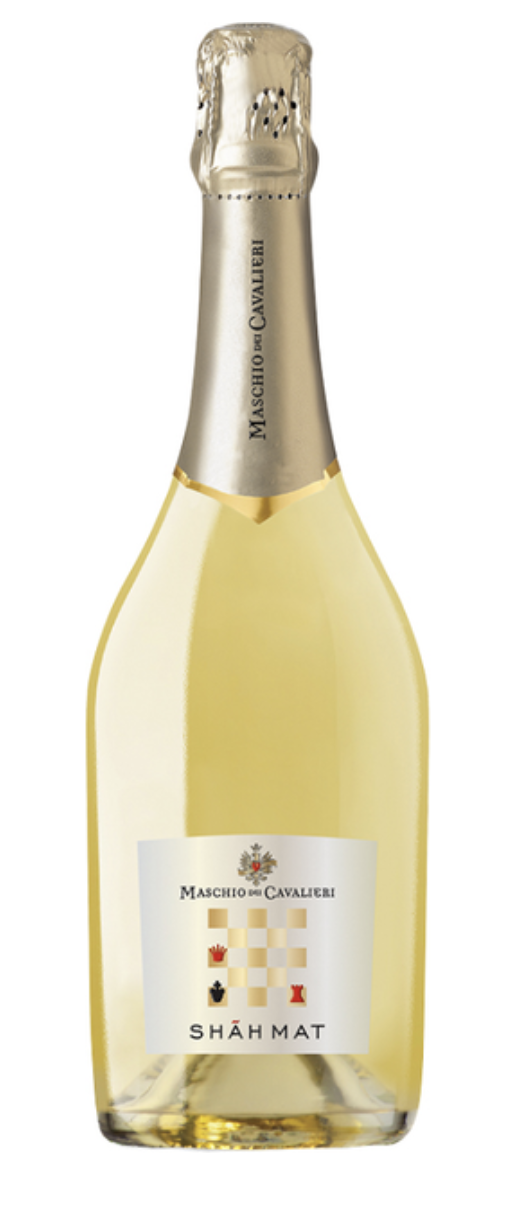 Вино ігр.Maschio dei Cavalieri Shah Mat Extra Dry Spumante сух біле 11.5% 0.75 л